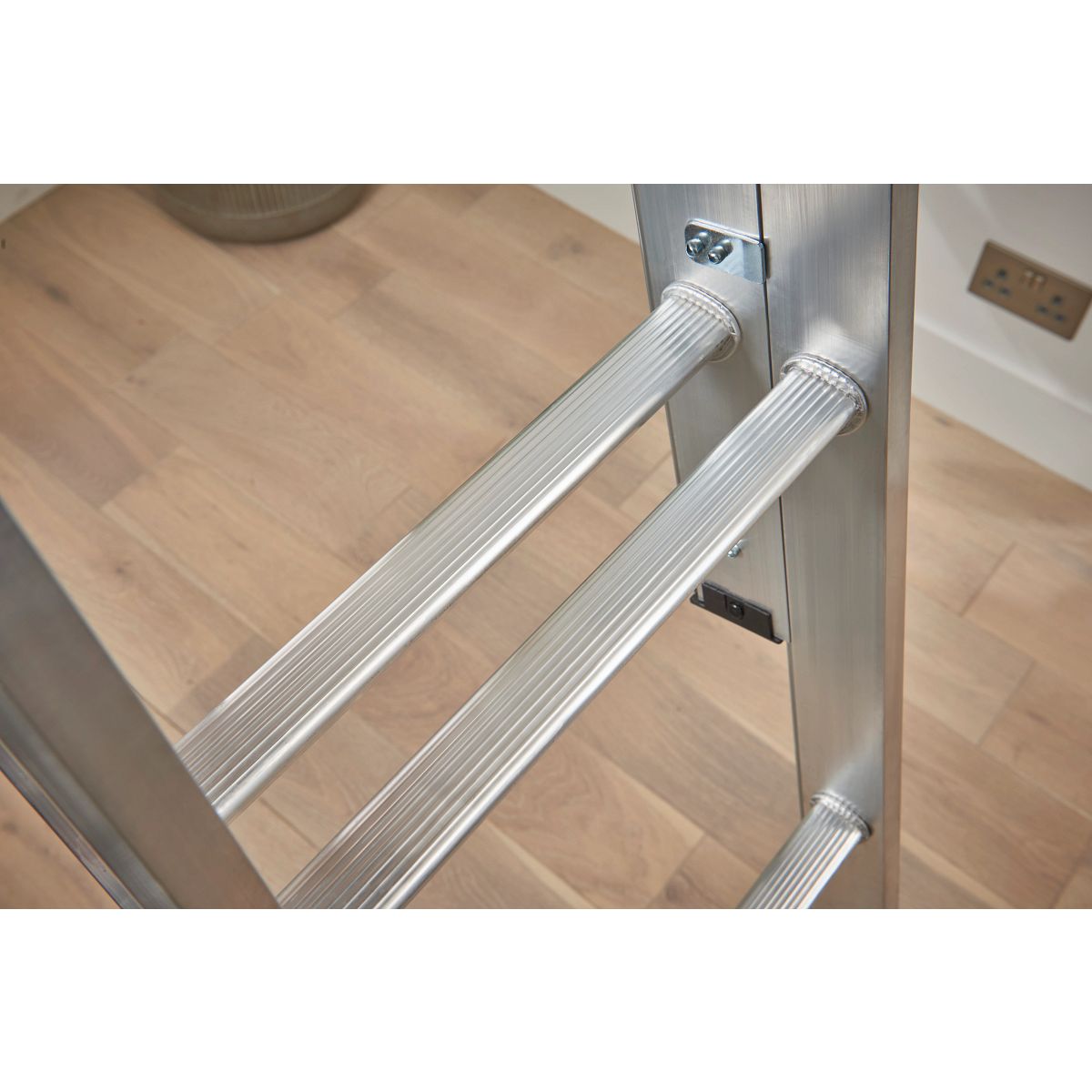 Werner 2-Section Aluminium Loft Ladder & Handrail