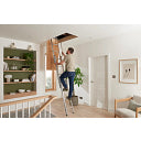 Werner 3-Section Aluminium Loft Ladder & Handrail