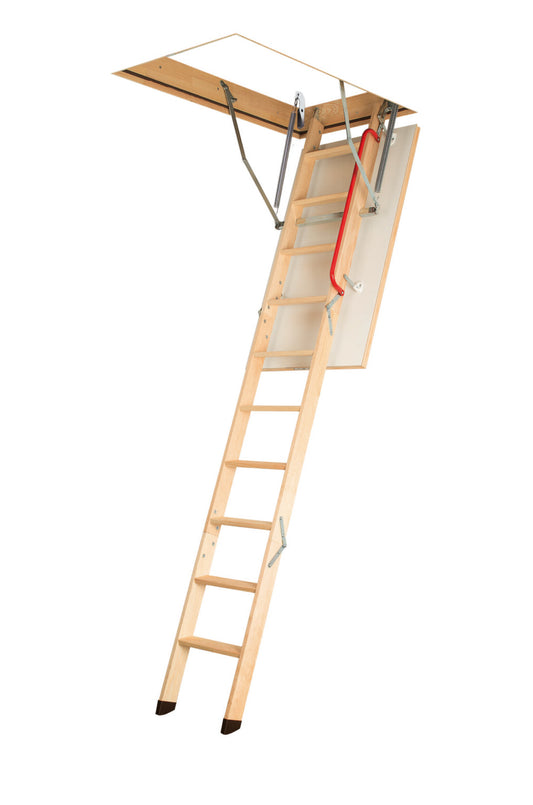 Fakro LWK Komfort 3-Section Wooden Loft Ladder